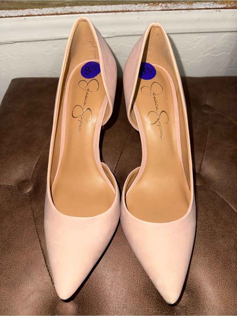 Jessica Simpson Blush Pointed-Toe Classic Pumps